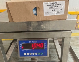 CÁ TRỨNG CANADA THÙNG XÁM 10KG CONT NHẬP 23/04/2026