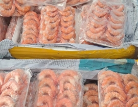 Nõn tôm thẻ xếp vỉ 500g