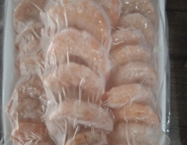 Nõn tôm thẻ xếp vỉ 500g