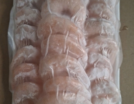 Nõn tôm thẻ xếp vỉ 500g