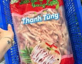 CHÂN GÀ CÓ XƯƠNG THANH TÙNG SIZE 50G UP