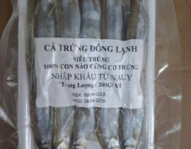 CÁ TRỨNG SIÊU TRỨNG VỈ 200G ĐỦ KG