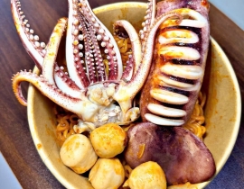 MỰC ỐNG LÀM RUỘT CÒN DA (ĐỎ BỤNG) LÔ NHẬP NGÀY 29/04/2026