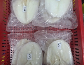 MỰC LÁ LÀM SẠCH DẠNG 1 NẮNG 