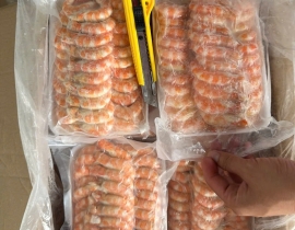 Tôm thẻ hấp 35/40 con đủ kg, ĐÃ VAT  8%