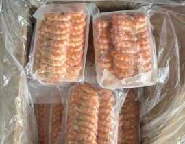 Tôm thẻ hấp 35/40 con đủ kg, ĐÃ VAT  8%