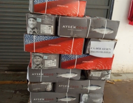 CÁ HỒI AYSEN COHO HIỆU ÔNG GIÀ  SIZE 4-6 KG/ CON