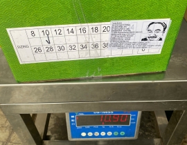 BÀO NGƯ NGUYÊN CON (THÙNG XANH HG) CONT NGÀY 19/05/2026