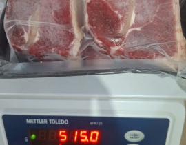 LÕI VAI  BÒ ÚC CẮT 1 CM