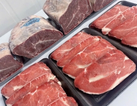 LÕI VAI  BÒ ÚC CẮT 1 CM