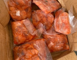 VỤN CÁ HỒI ÚC THÙNG 10KG LÔ NHẬP  NGÀY 17/04/2026