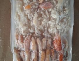 THỊT GHẸ COMBO NET 5 XẾP KHAY 250G 