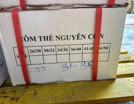 TÔM THẺ NGUYÊN CON SIZE 31/35