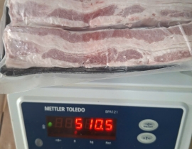 THỊT BA CHỈ BÒ ÚC CẮT 1 CM 