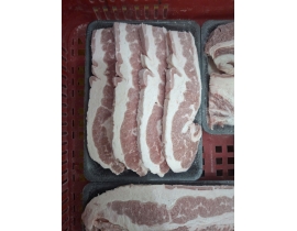 THỊT BA CHỈ BÒ ÚC CẮT 1 CM 